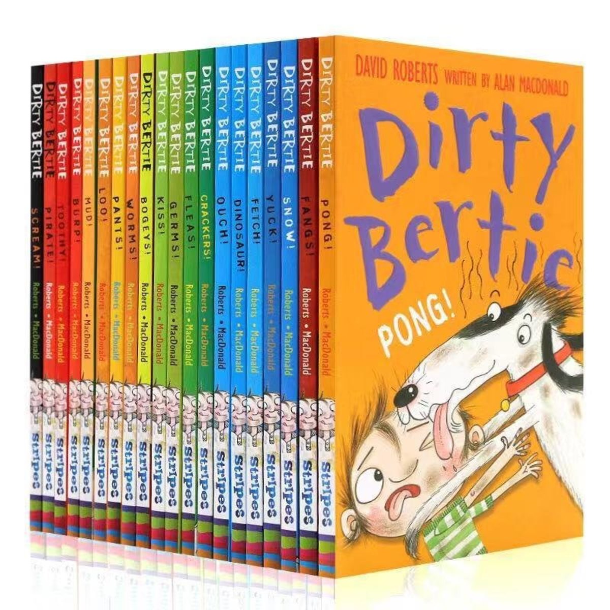Dirty Bertie Series 20 Books Collection Set Pack｜平行進口