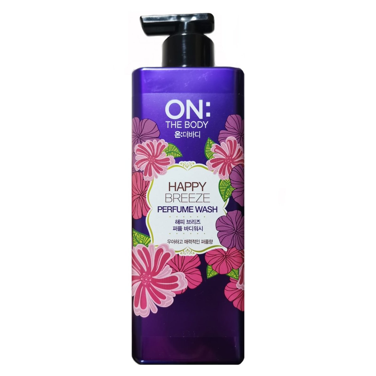 On The Body Lg 韓國lg On The Body 香水沐浴露 Happy Breeze 480ml 紫色 平行進口 Hktvmall 香港最大網購平台