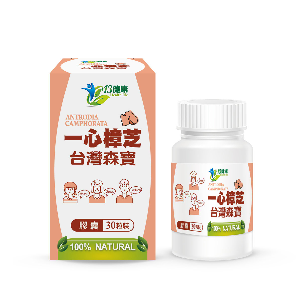 YI Xin Antrodia cinnamomea ((100% solid Antrodia camphorata fruiting bodies) 30grain