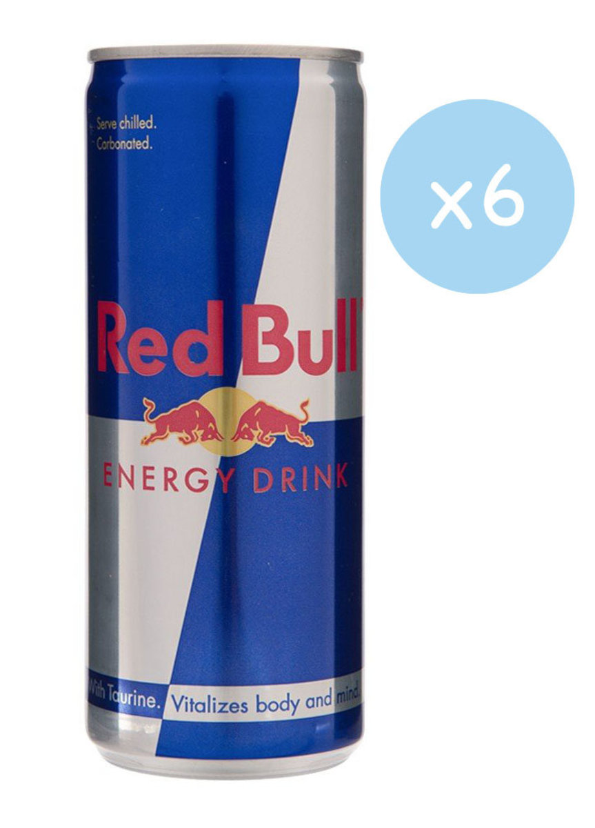 紅牛 奧地利紅牛能量飲品austria Red Bull Energy Drink 罐裝 6 X 250 Ml Hktvmall 香港最大網購平台