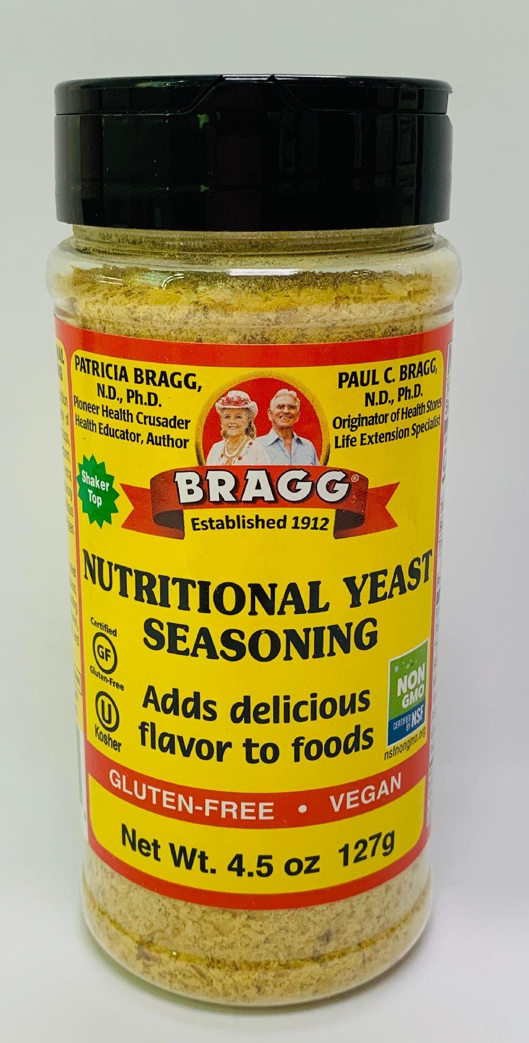 Bragg - Nutritional Yeast Salt Free Seasoning, 4.5oz – PlantX US