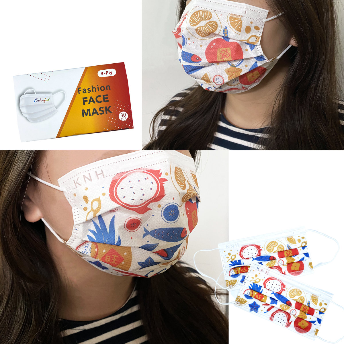 knh disposable medical face mask