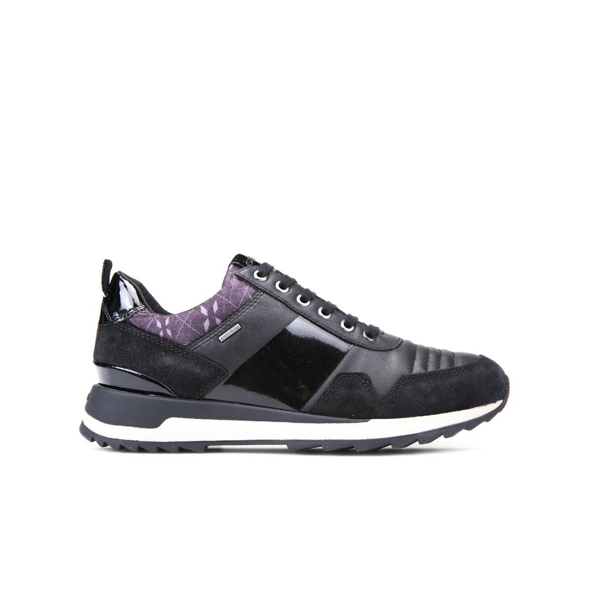 Geox NEW ANEKO B ABX Black - Fast delivery | Spartoo Europe ! - Shoes Low  top trainers Women 108,00 €