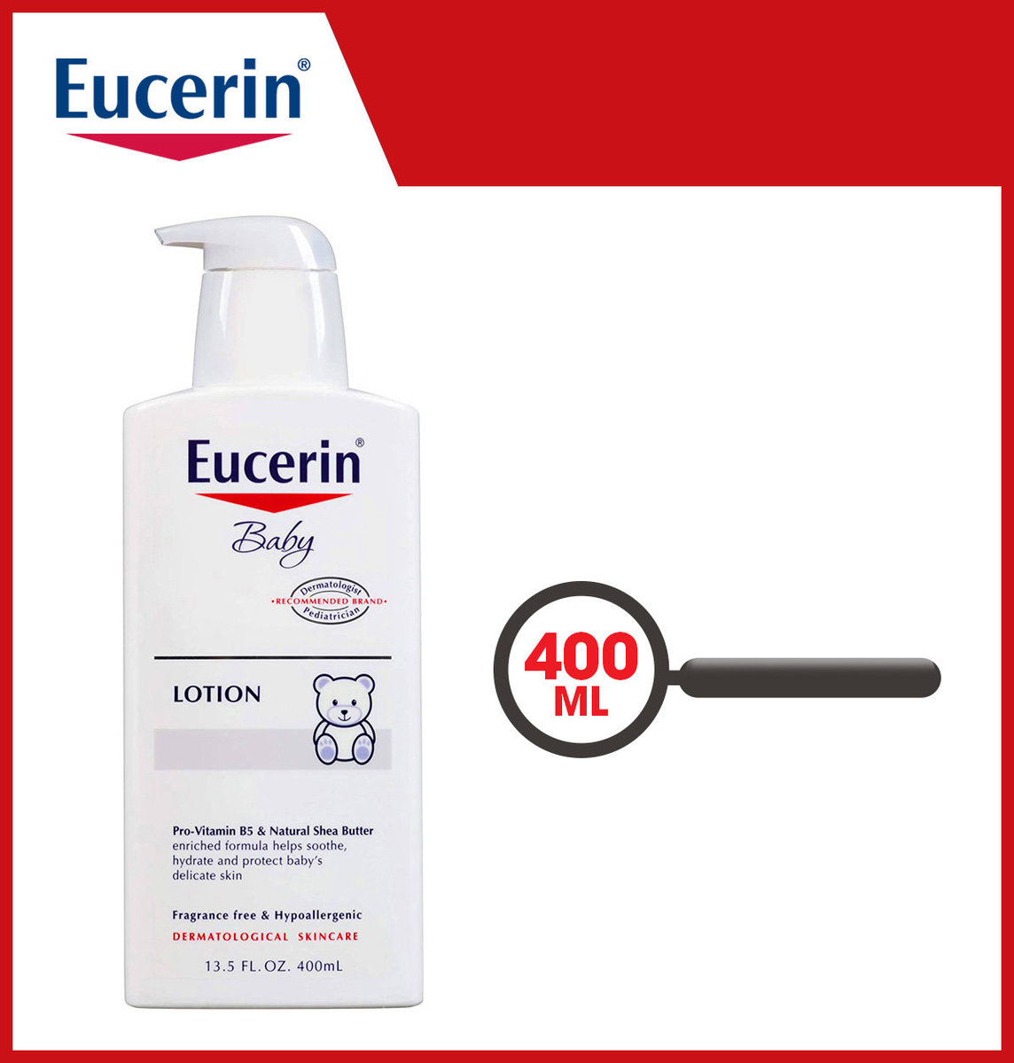 eucerin lotion & moisturizer