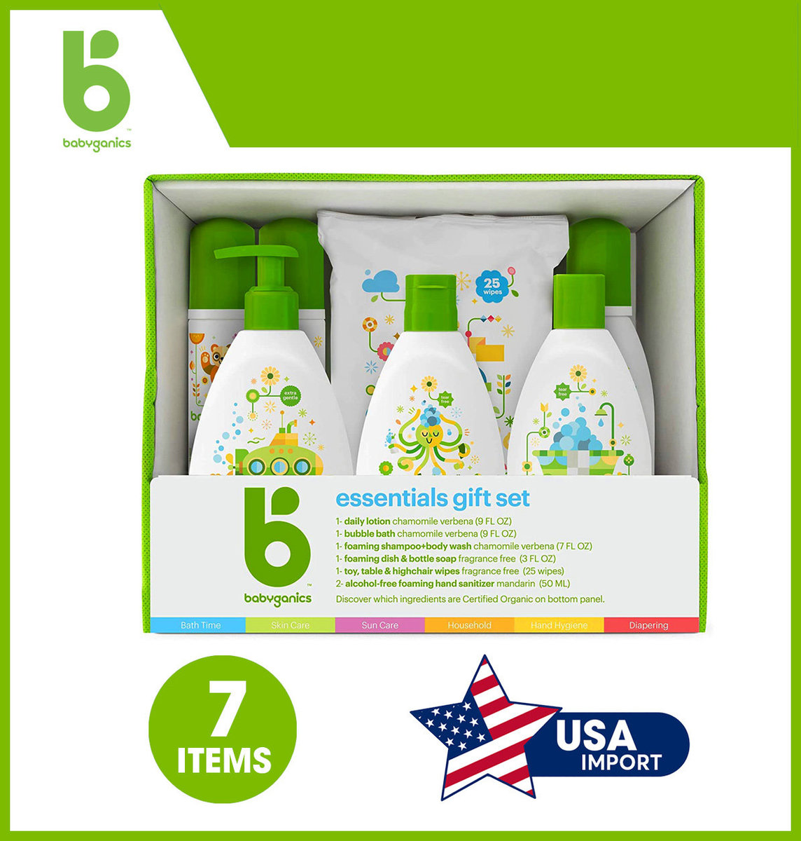 babyganics toy table & highchair wipes