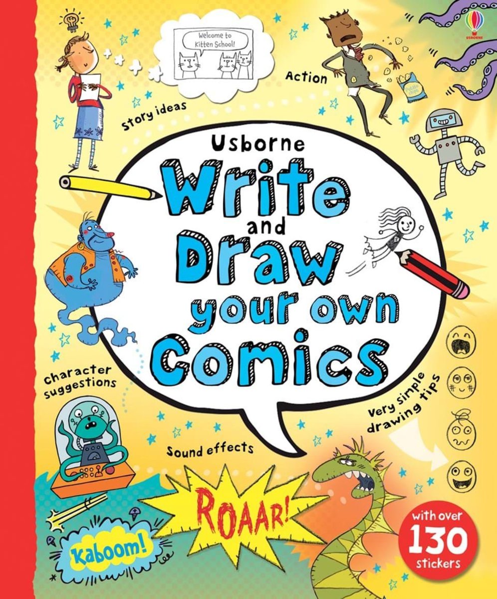 Write  and Draw Your Own Comics  | 創作英文漫畫技巧 | 精裝