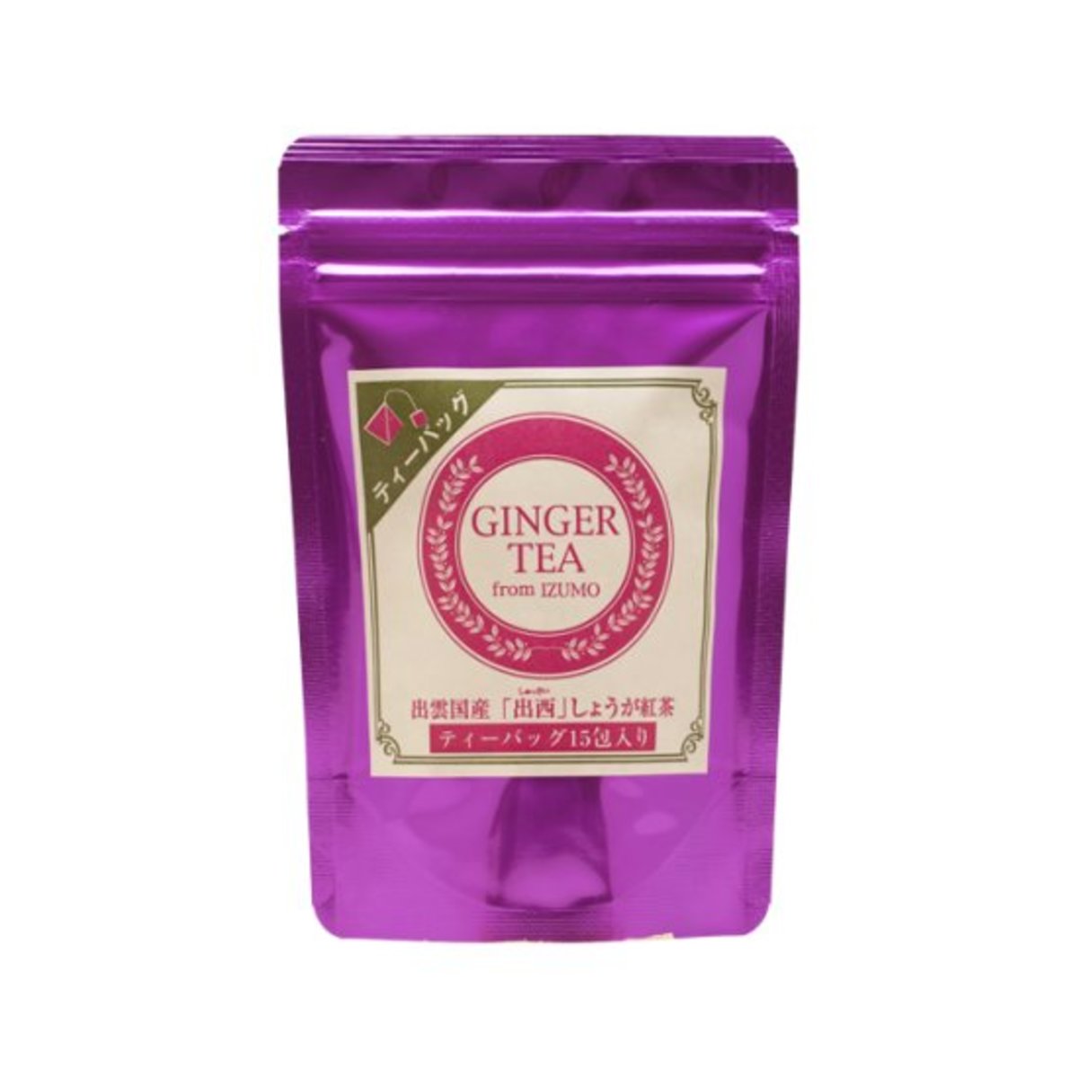 出西しょうが紅茶ティーバッグ 30g（2g×15P）Japan Izumo ginger red tea tea bags（2g×15P）