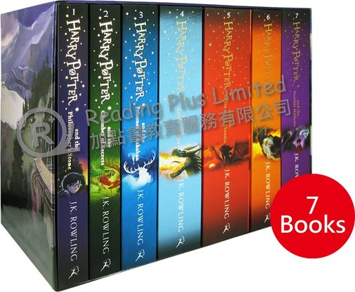 Harry Potter | [正版英國印刷] Harry Potter box set - 7 Books 英版