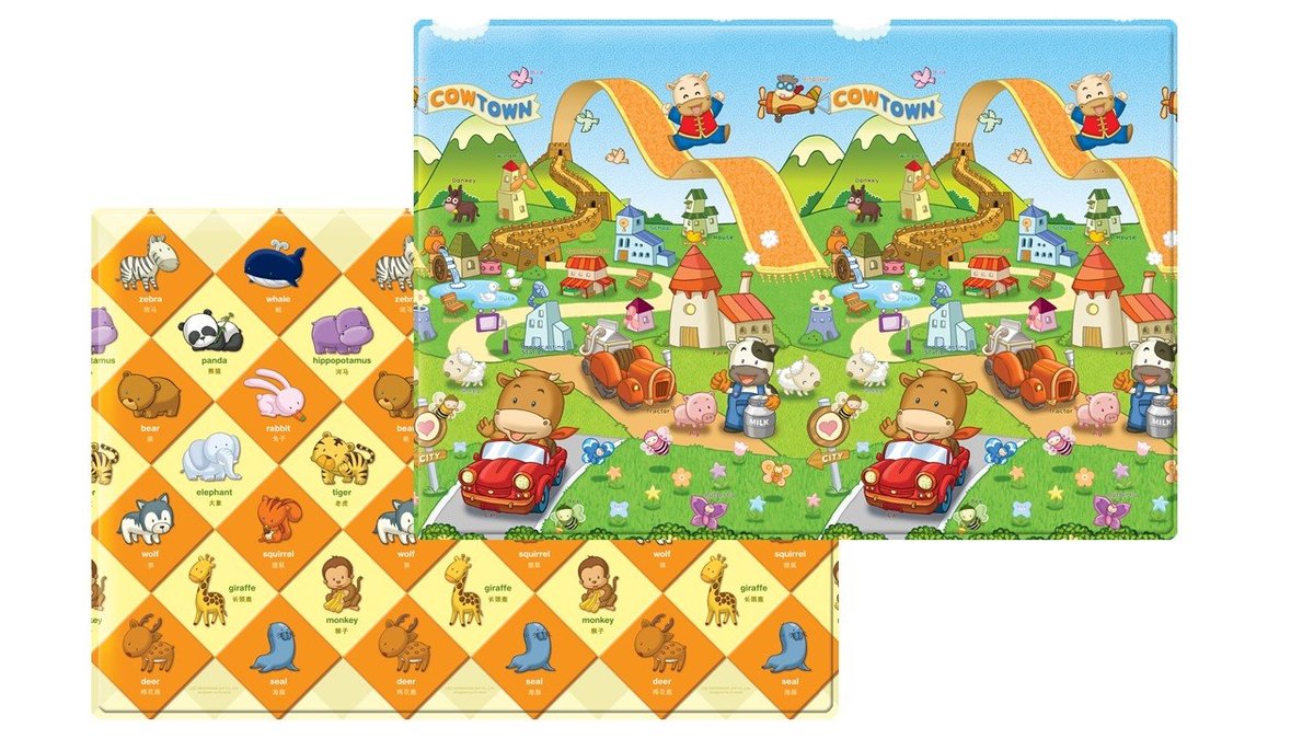 double sided play mat