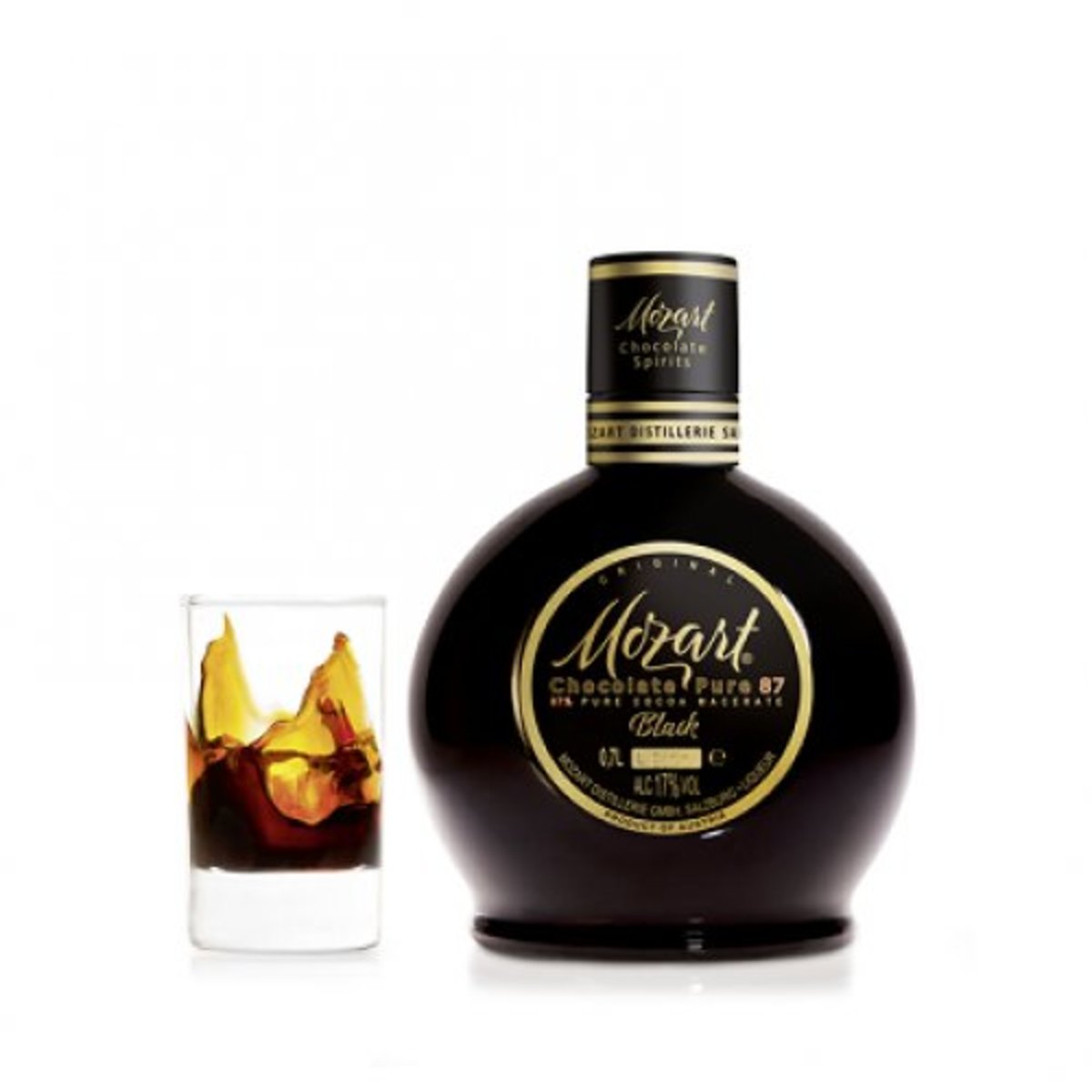 Austrian Mozart Chocolate Liqueur - DARK