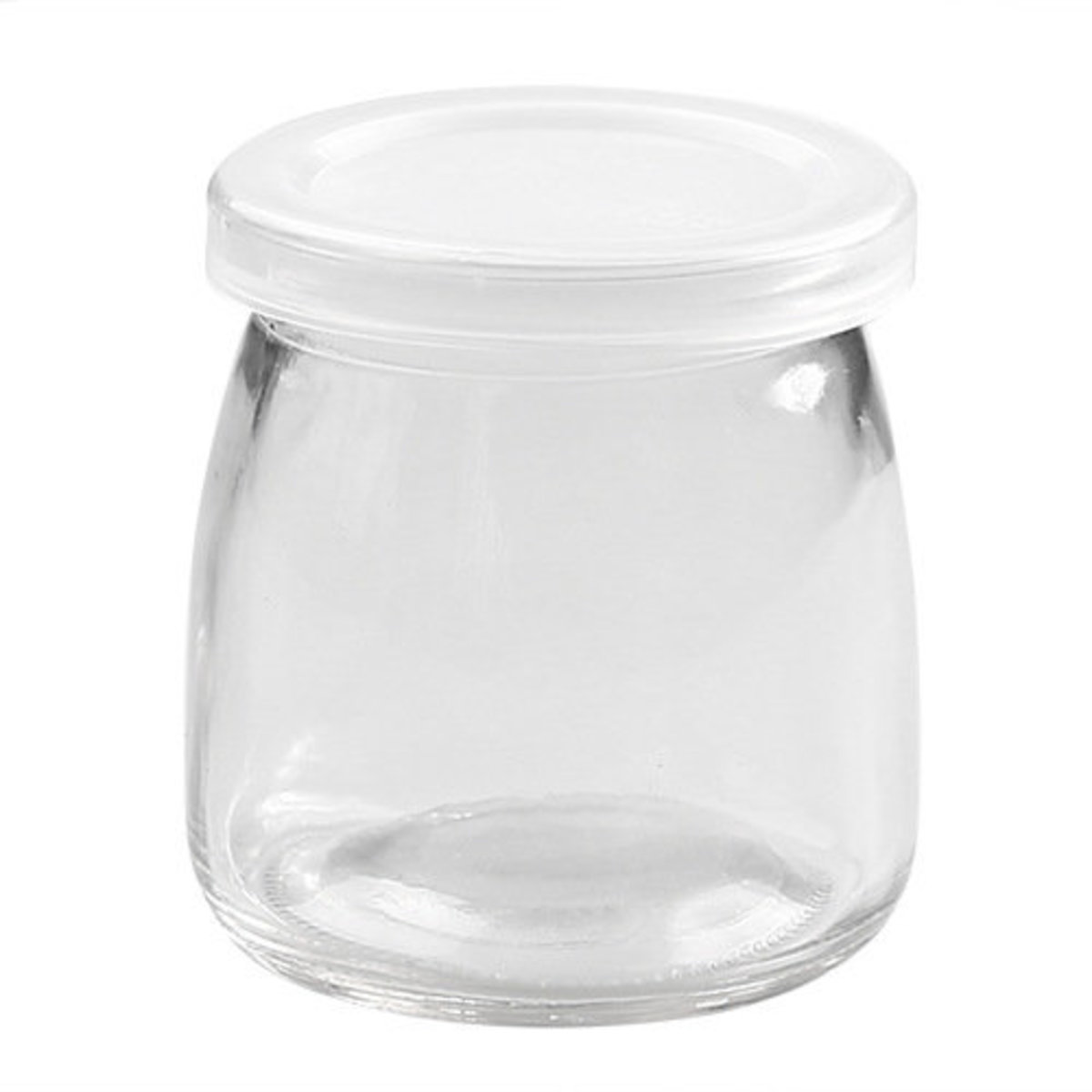 Glass Pudding Jars Yogurt Jars，Clear Glass Jars ,Glass Yogurt Container , 