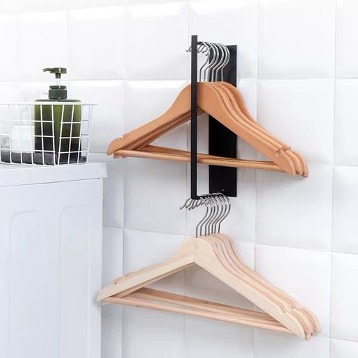 Hanger Stacker Clothes Hanger Organizer Rack Sturdy Stainless Steel Clothes  Caddy Storage Holder Stacker for Closet & Room Tidier Laundry Rooms Drying