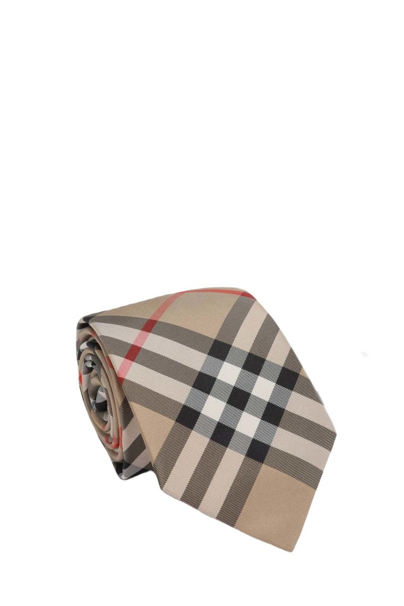 Classic Cut Vintage Check Silk 領呔 (平行進口)