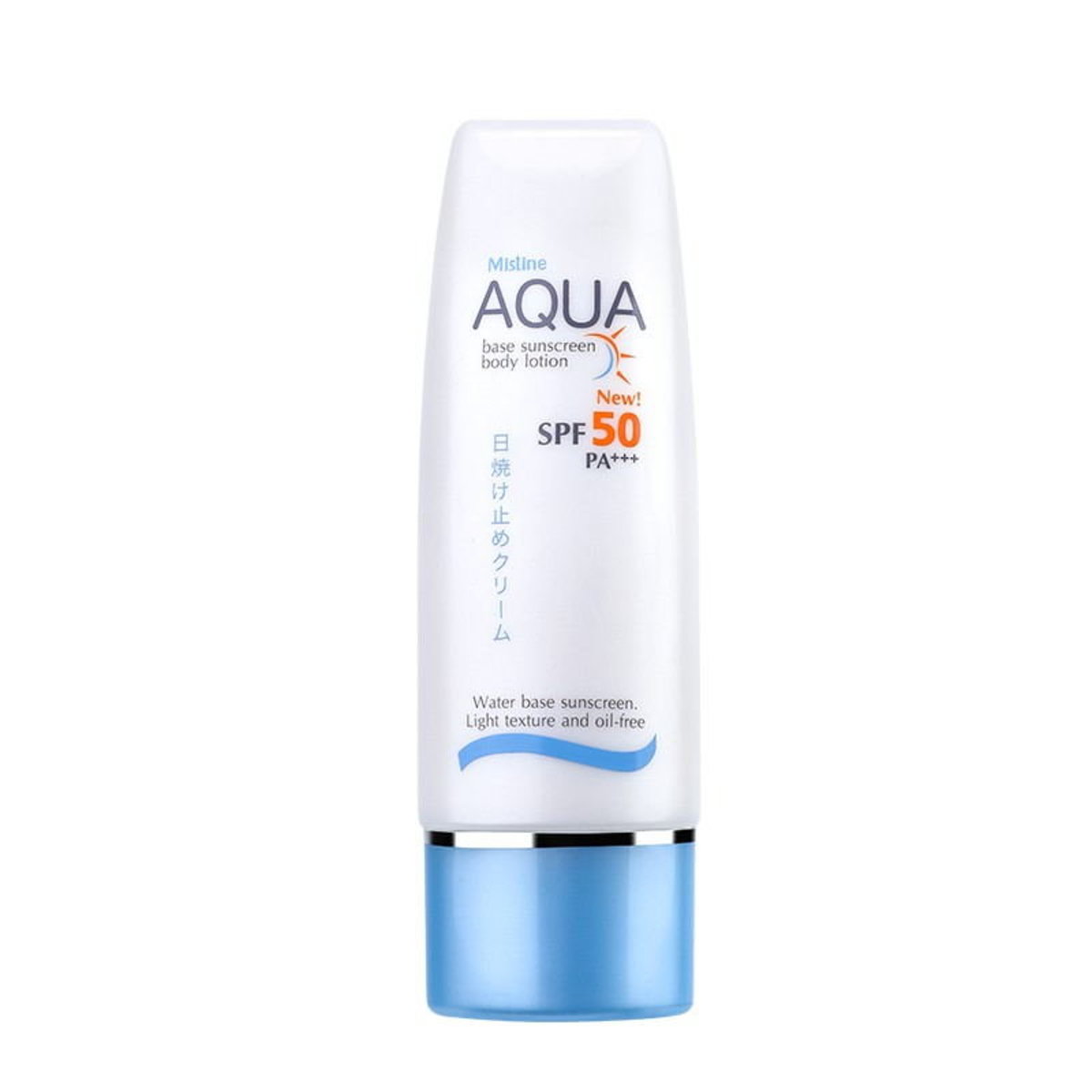 mistine aqua base sunscreen body lotion