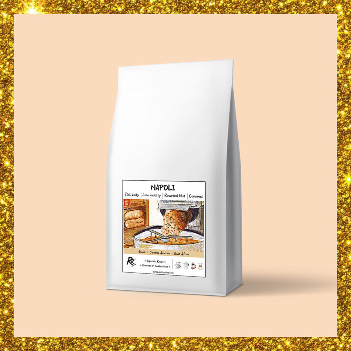 #92 Napoli coffee beans 200g (Espresso roast) (EXP: 11 FEB 2027)