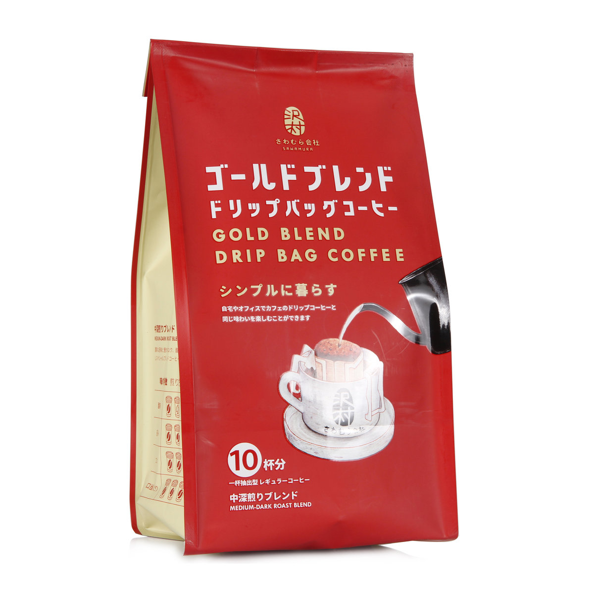 沢村會社 滴濾式掛耳香醇咖啡粉 紅袋 Hktvmall 香港最大網購平台