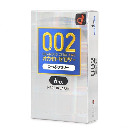 OKAMOTO | ZEROTWO Jerry Plenty condom 6P sex toys adult toys(Parallel  import)