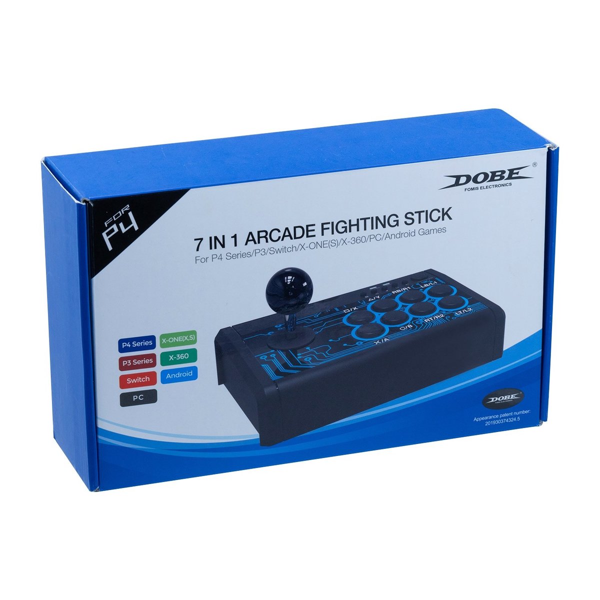 DOBE | In Mini Arcade Fighting Stick for PS4/PS3/Xbox One/Xbox 360/Nintendo Switch.Android/Windows PC | HKTVmall The Largest HK Shopping