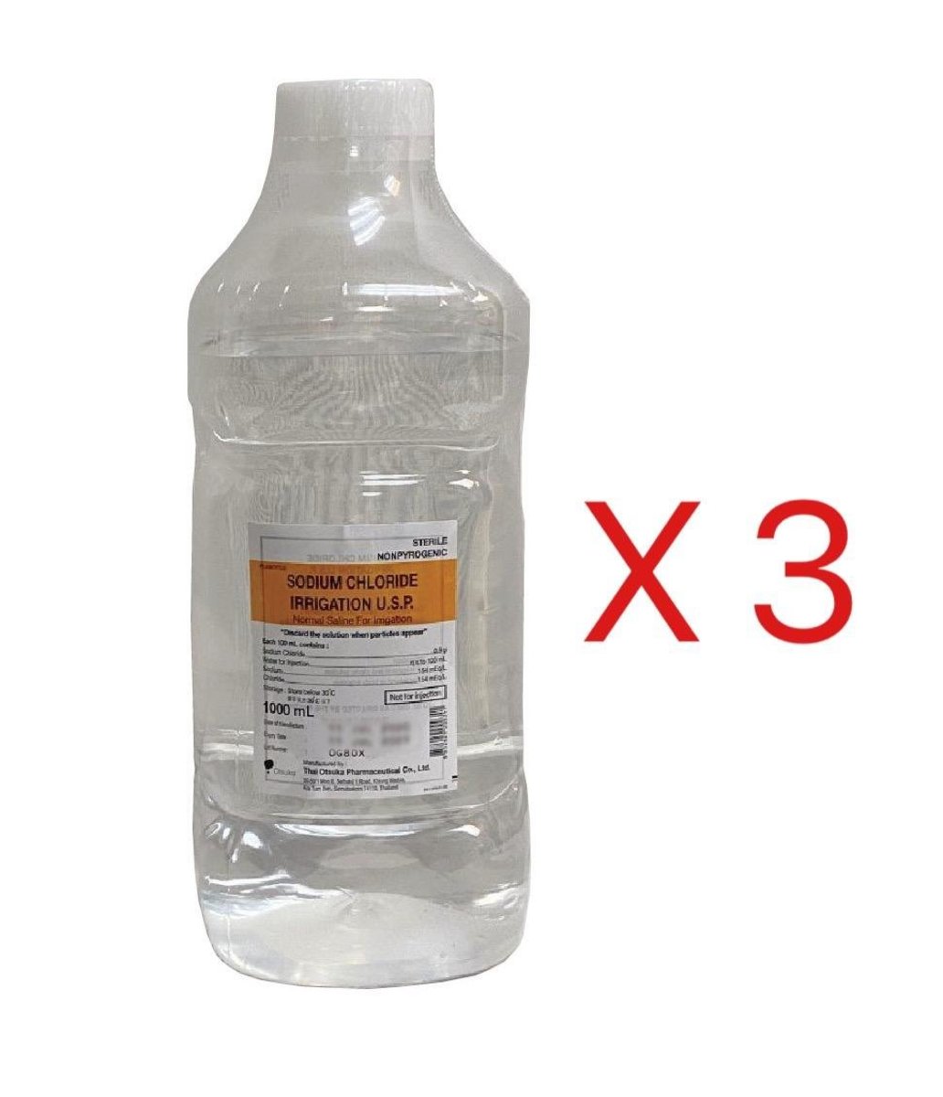 Otsuka 3 Otsuka Normal Saline Sodium Chloride 0 9 1000ml Hktvmall The Largest Hk Shopping Platform