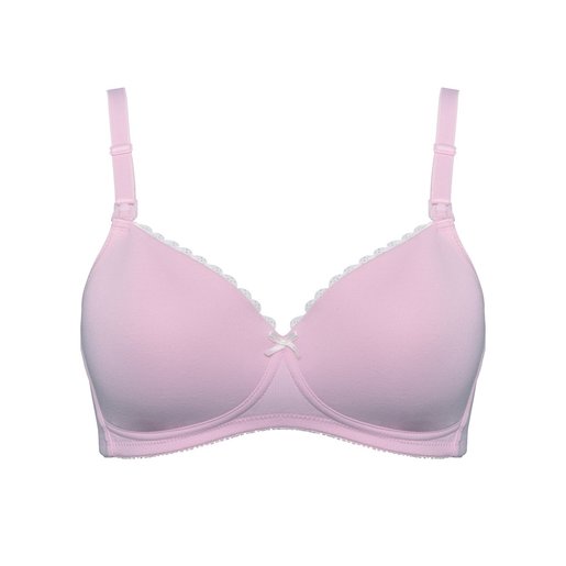 WACOAL, WB8006 Non-wire Mold Full Cup Maternity Bra, Color : Pink (PI), Size : B75