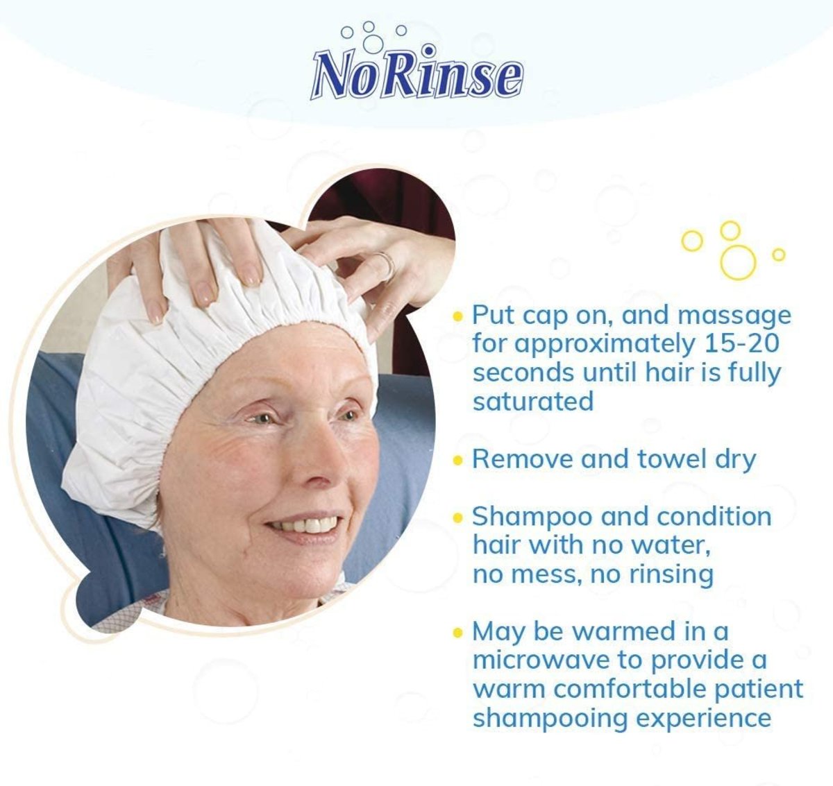 No rinse shampoo hot sale cap hong kong