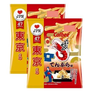 卡樂B Calbee地域限定東京炸蝦天婦羅蝦條65g x 2包