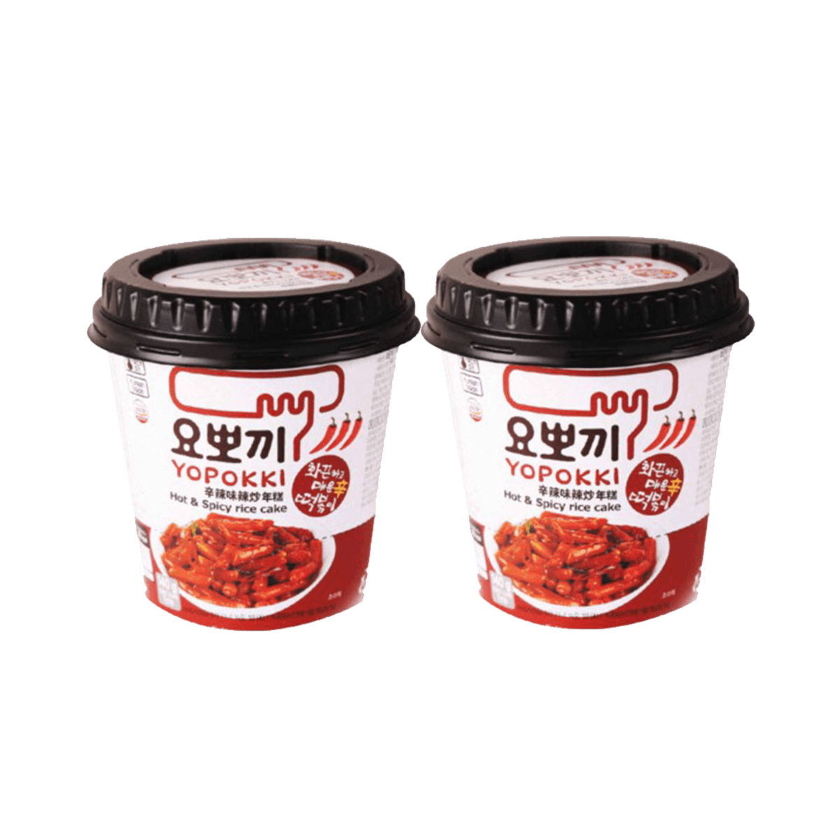 Yopokki Korea Yopokki Very Spicy Fried Rice Cake 120g X 2 Hktvmall Online Shopping