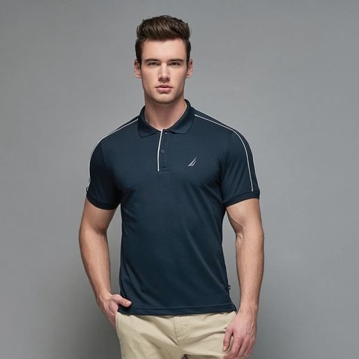 nautica 100 polyester polo