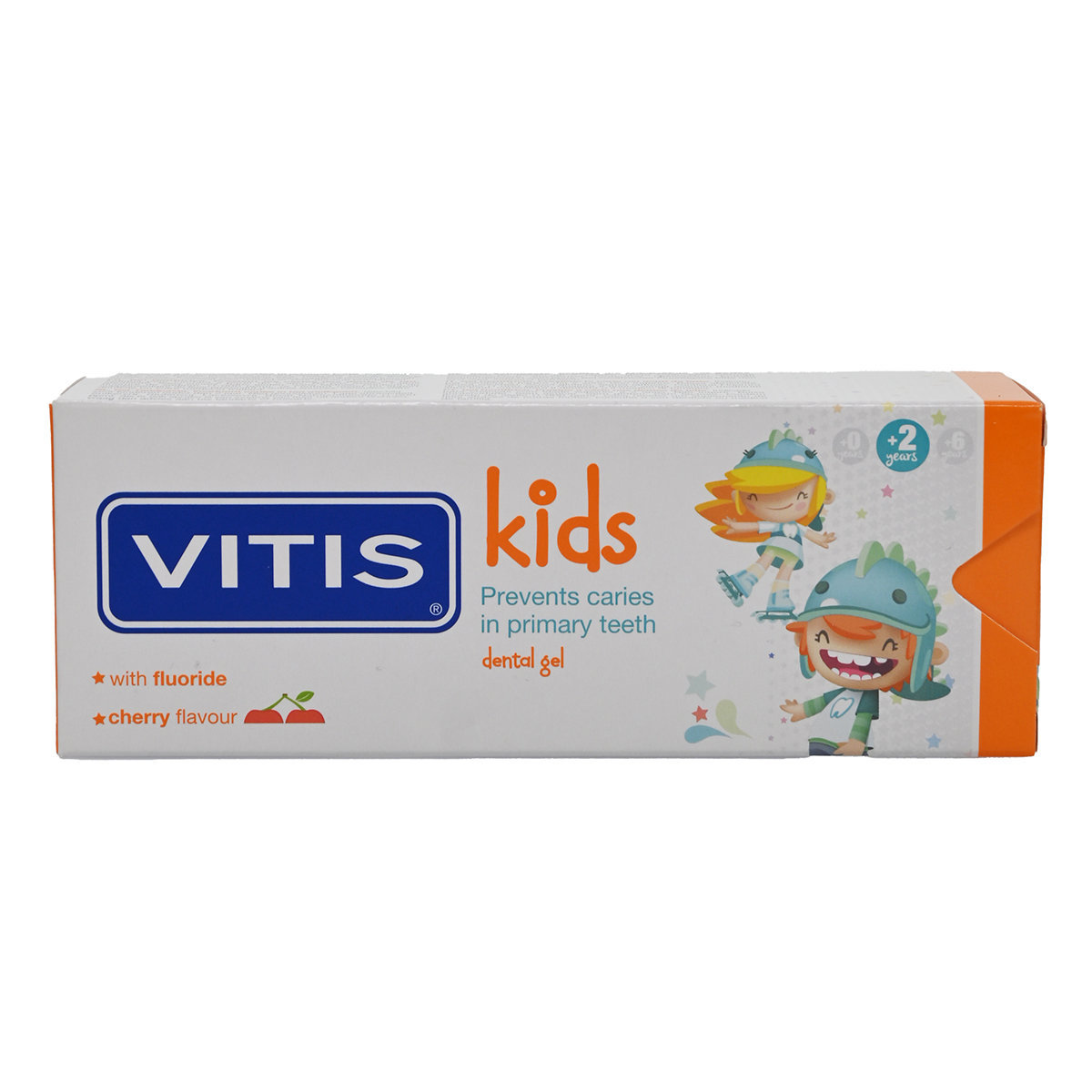 VITIS® KIDS GEL CHERRY 50ML  (2-6 years old) EXP:01APR2027[052789]