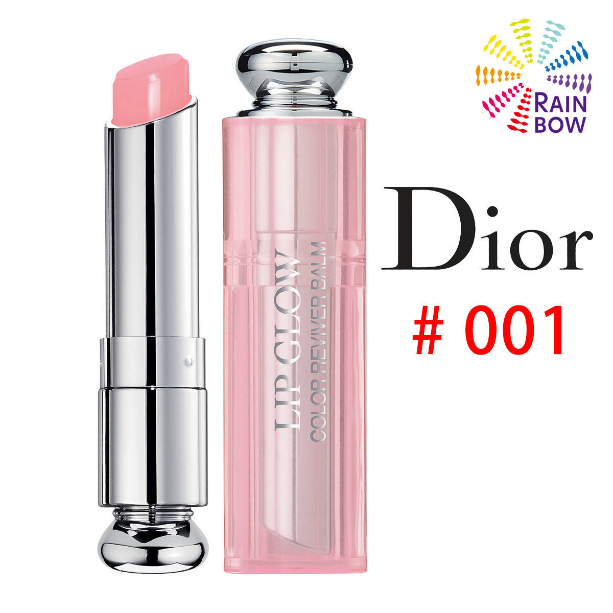 dior addict lip glow 001 pink