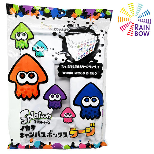 任天堂 Splatoon 漆彈人限定大號帆布儲物盒 Hktvmall 香港最大網購平台