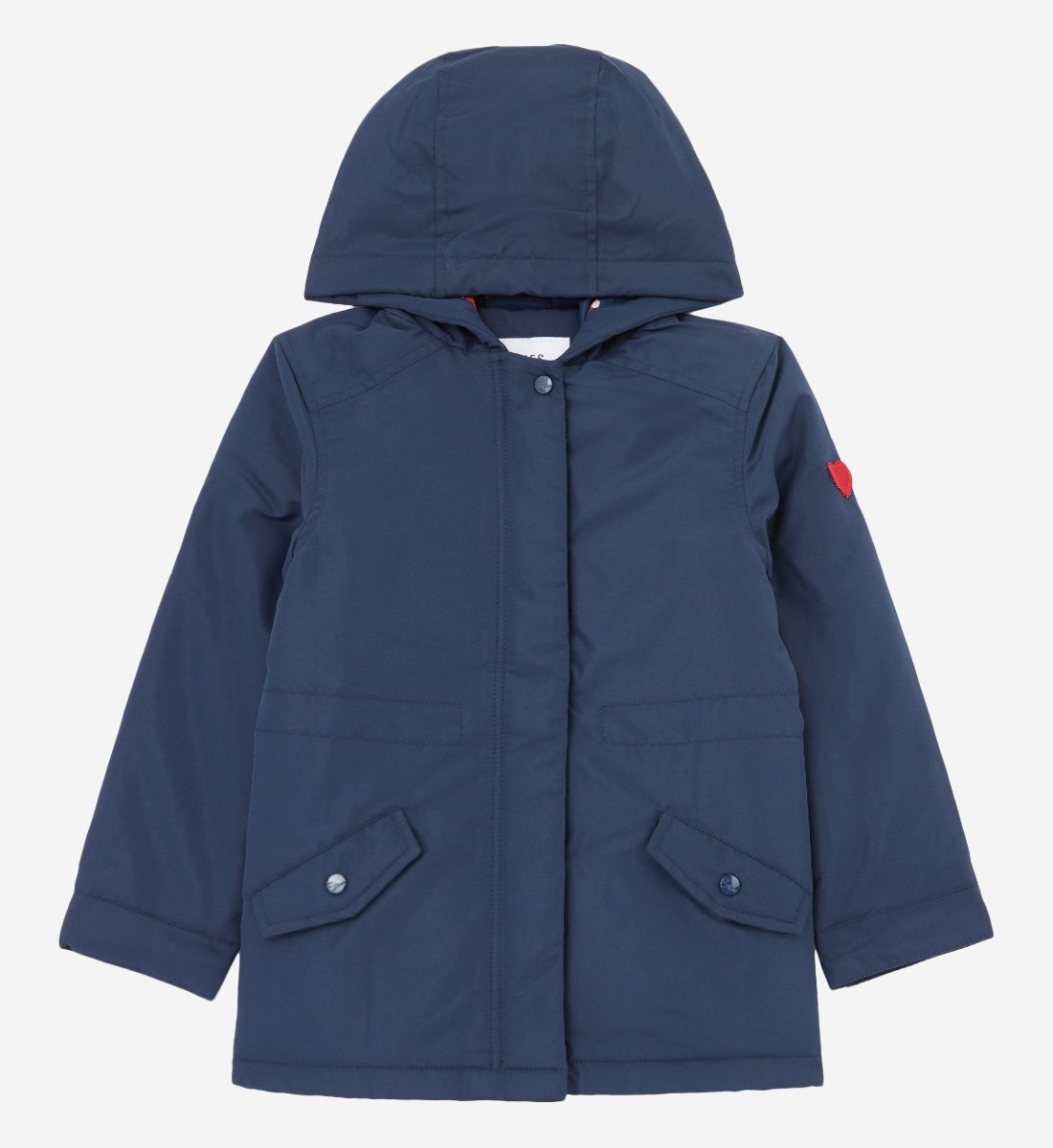 GIRLS WATER-REPELLENT LONG SLEEVES  PARKA