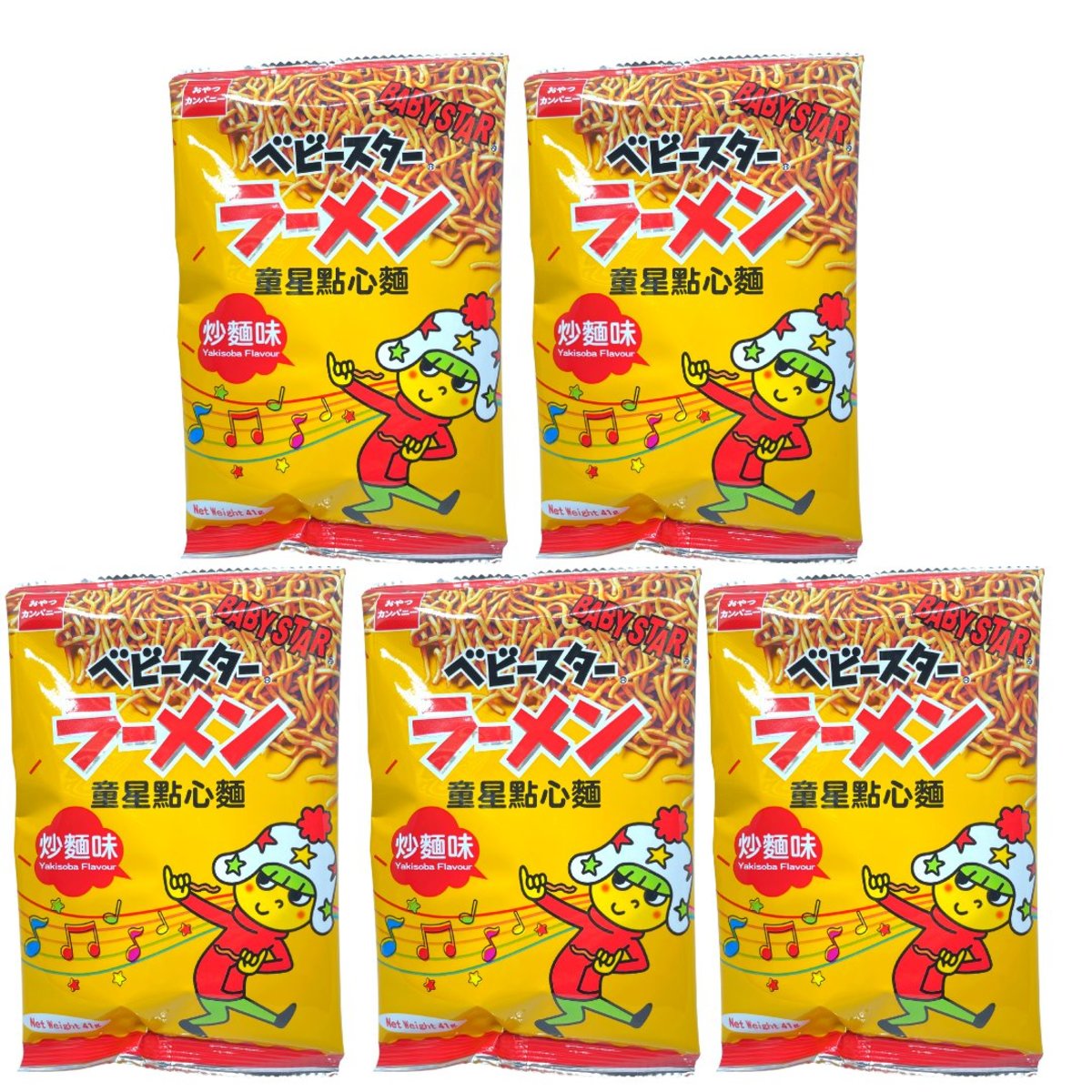 童星點心麵(炒麵味) 41GX5