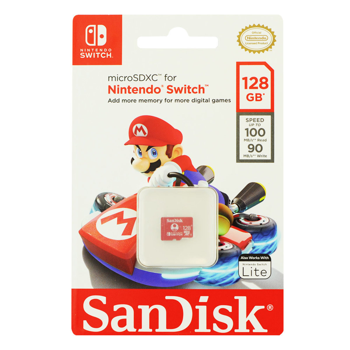 sandisk 128gb nintendo