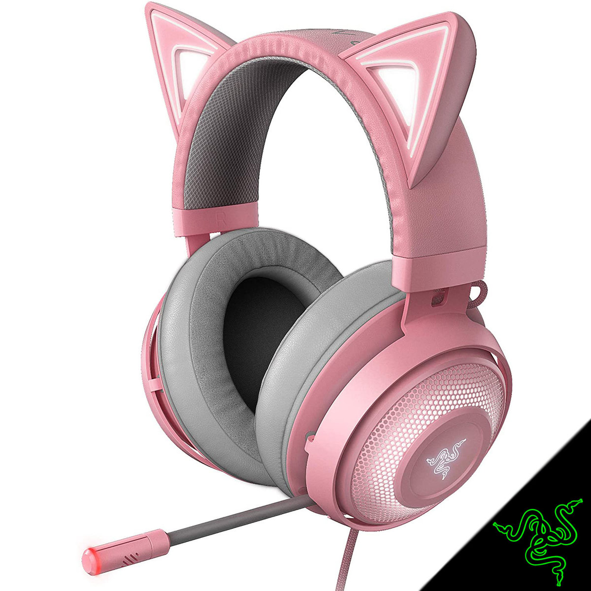 Razer Razer Kraken Kitty 耳機 粉晶 平行進口 Hktvmall 香港最大網購平台