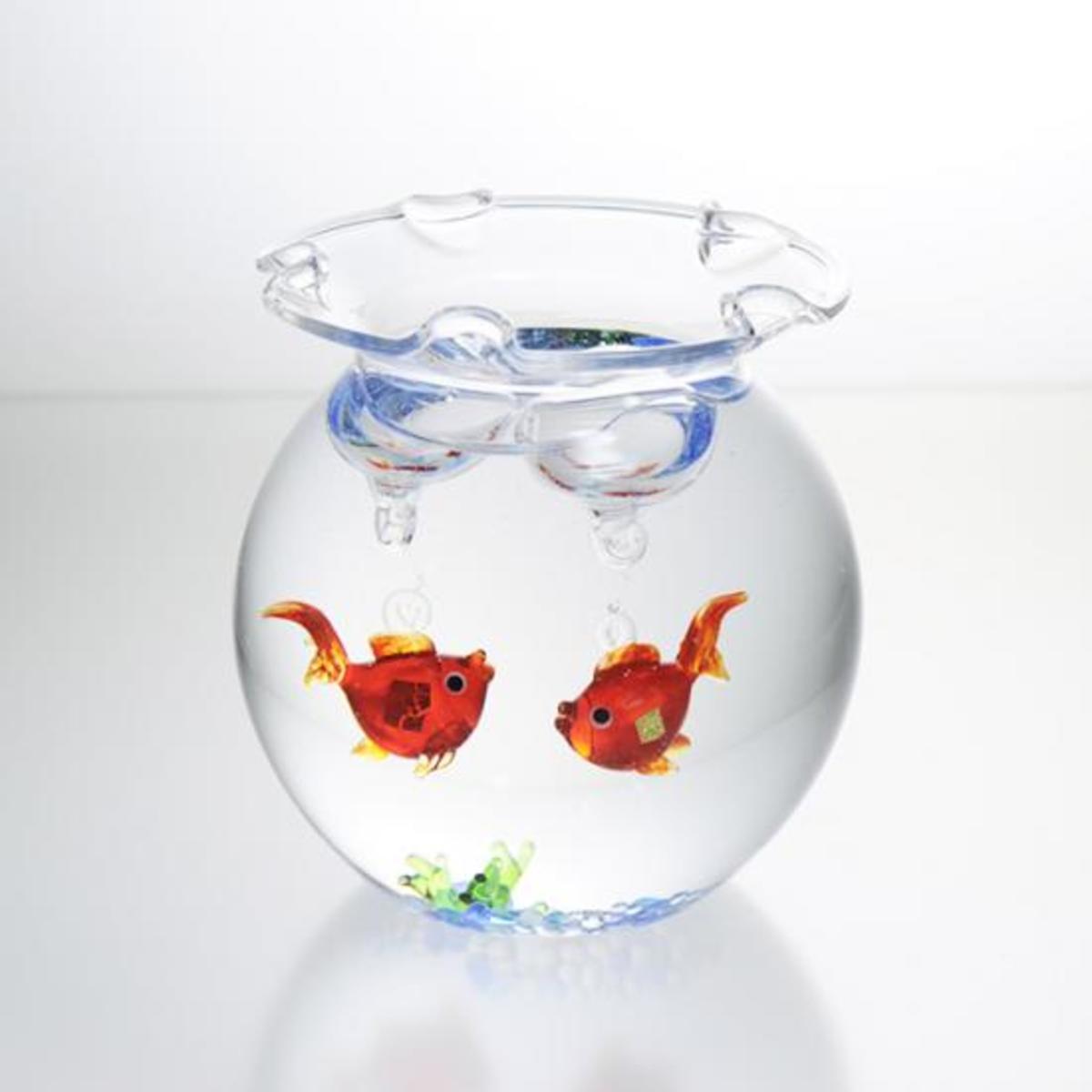 金箔屋作田 金箔玻璃迷你金魚缸 Hktvmall 香港最大網購平台