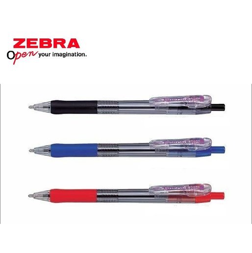 日本斑馬| ZEBRA 耐用筆-夾桿原子筆BNU5 - BK 黑色1.6mm 買4 送1