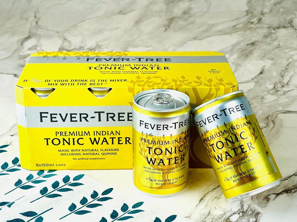 Fever Tree PREMIUM INDIAN TONIC WATER 150ml * 8 cans [GOODS FROM