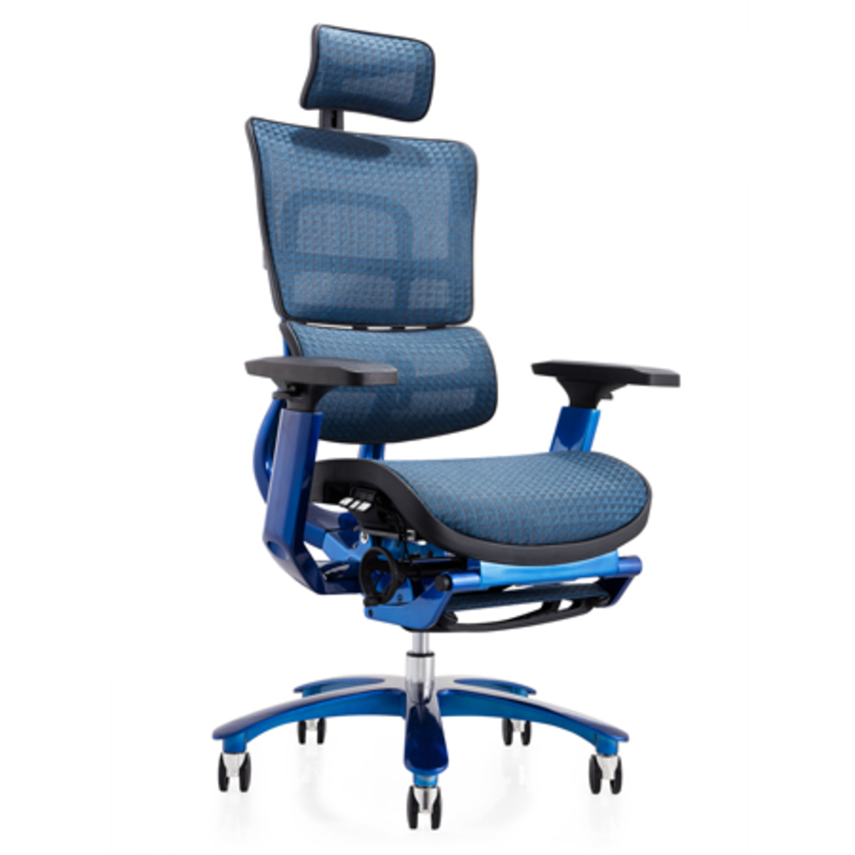 Soliss - iPro-X Ergonomic Chair Computer Chair Office Chair Mesh Chair (Footstep)