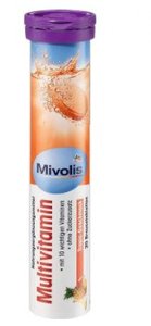 Mivolis Calcium effervescent Tablets - Dietary Supplements 8 Tubes x 20 pcs