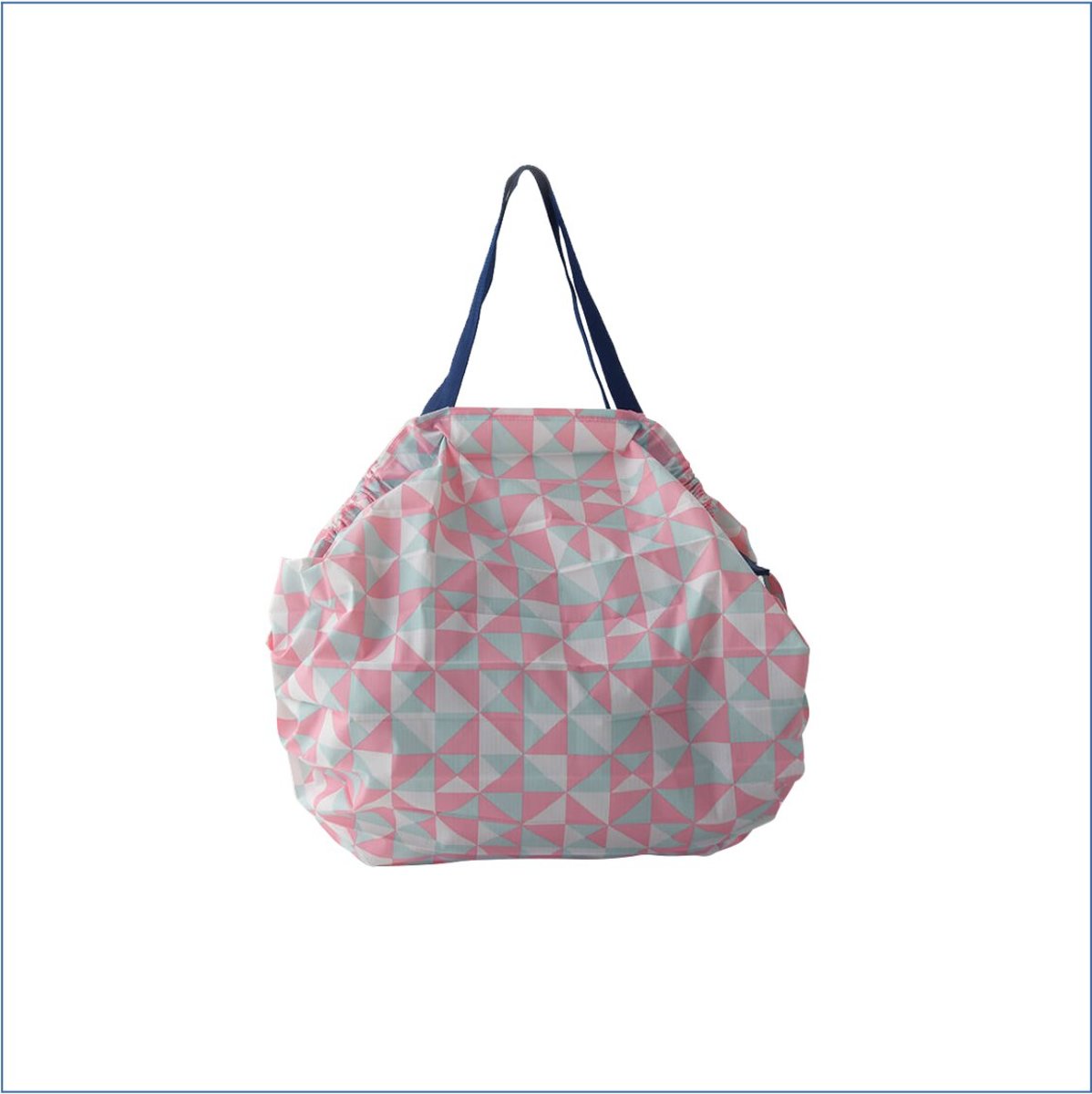 日本快速收納購物袋 Bag M (TRIANGLE) 平行進口