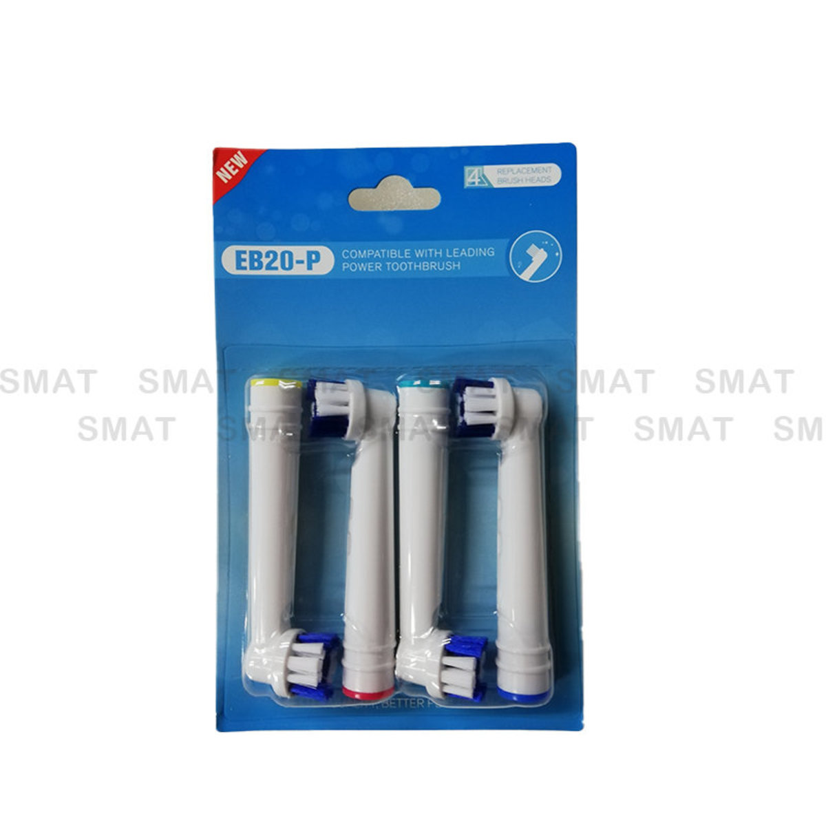 4pcs set Replacement Heads for Oral B / Braun Electric Toothbrush