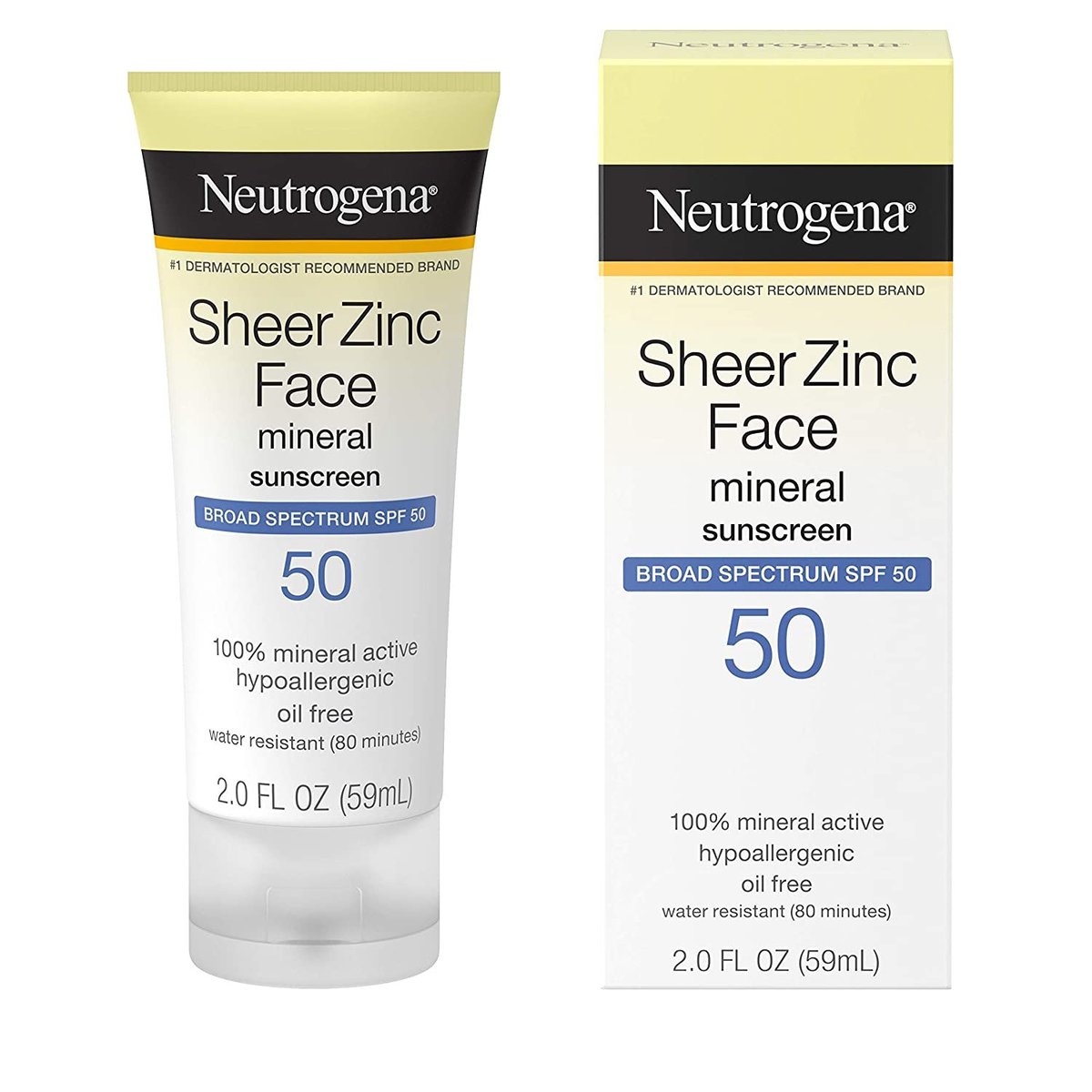 neutrogena sheet zinc