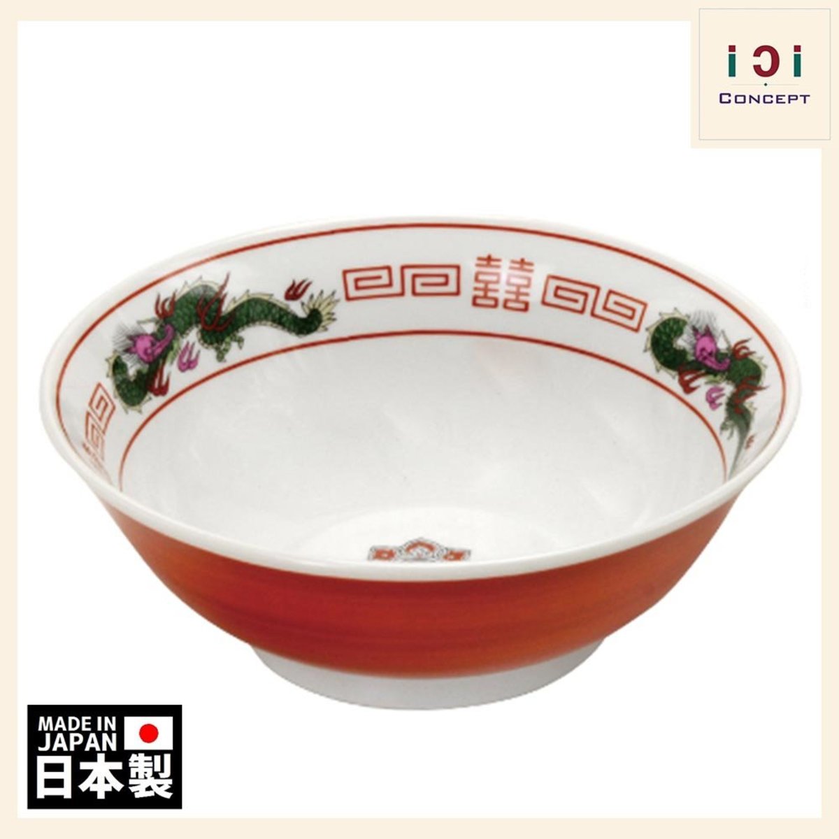 iCi Concept | 中華食器懷舊拉麵碗- 朱卷龍| HKTVmall 香港最大網購平台