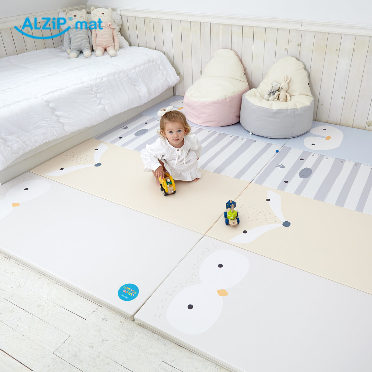 Baby Playmat 『Zoo Mat』 ANIMAL FRIENDS (2 Sizes)
