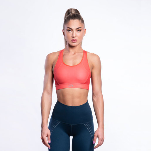 Sports Bra Seamless Top Yoga Running Gym Crop Top Spaghetti Strap