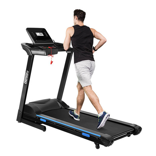 Onetwofit Folding Treadmill With Incline Design And App