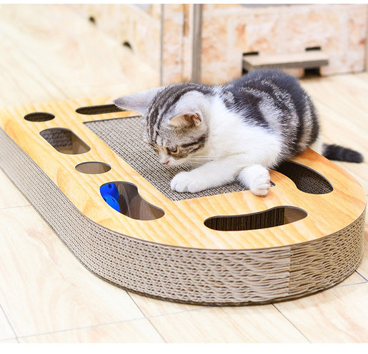 u shaped cat scratcher