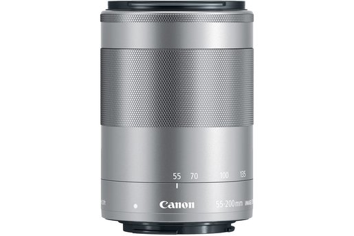 CANON EF-M 55-200mm F4.5-6.3 IS STMスマホ/家電/カメラ - レンズ(ズーム)