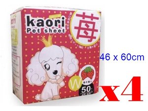 Kaori Strawberry Extra Thick Deodoring Pet Sheet 45cm x 60cm